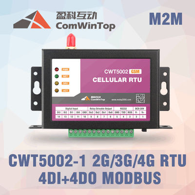 China Drahtloses Modbus RTU GPRS I O Modul CWT5110 mit Umweltüberwachung 4 Di 4Do fournisseur