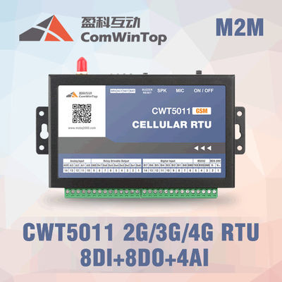 China Industrielle SMS G/M RTU Prüfer-Warnung CWT5111 mit 8Di 8Do 4Ai optionales 3G 4G fournisseur