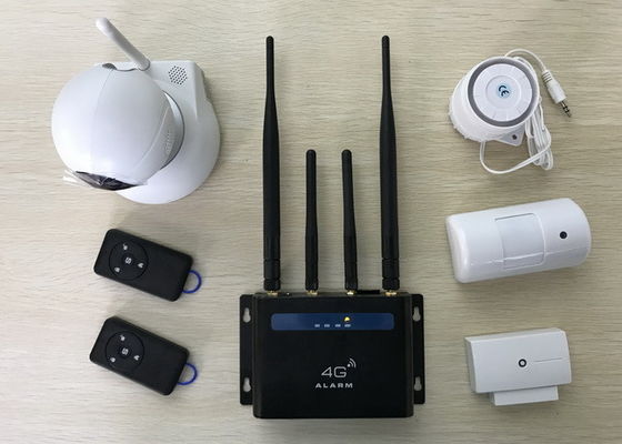 China Sirenen 6 LTE G/M 4G des Warnungssystem-DIY 32 der Sensor-4 drahtlose Wifi-Kamera fournisseur